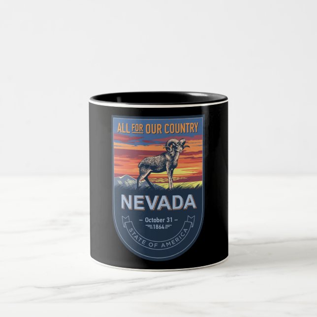Nevada Zweifarbige Tasse (Mittel)