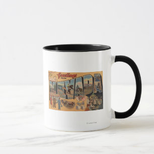 NevadaGroße BuchstabenszenenNevada Tasse