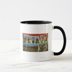 NevadaLarge Buchstabe ScenesNevada 2 Tasse