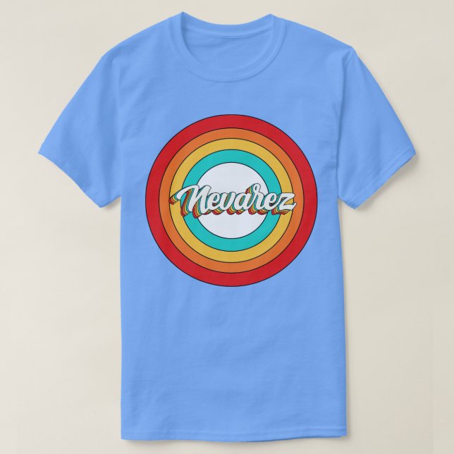 Nevarez Name Shirt Vintag Nevarez Kreis (Design vorne)