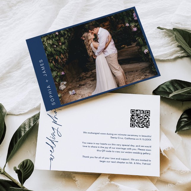 NEVE Minimal Elopement Hochzeit Ankündigung (Von Creator hochgeladen)