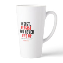 Never Give Up Two-Tone Mug