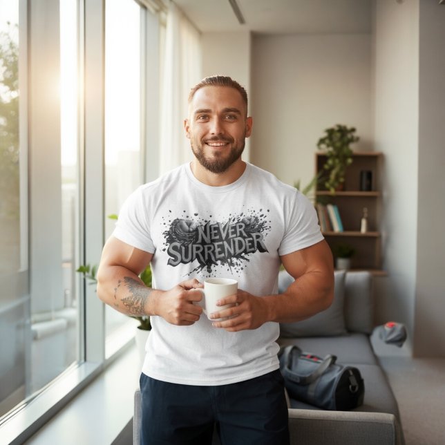 Never Surrender T-Shirt (Von Creator hochgeladen)