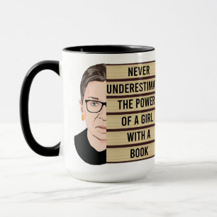 Never Underestimate The Power of a Girl Tasse