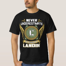 Never Underestimate The Power Of A Landin T-Shirt