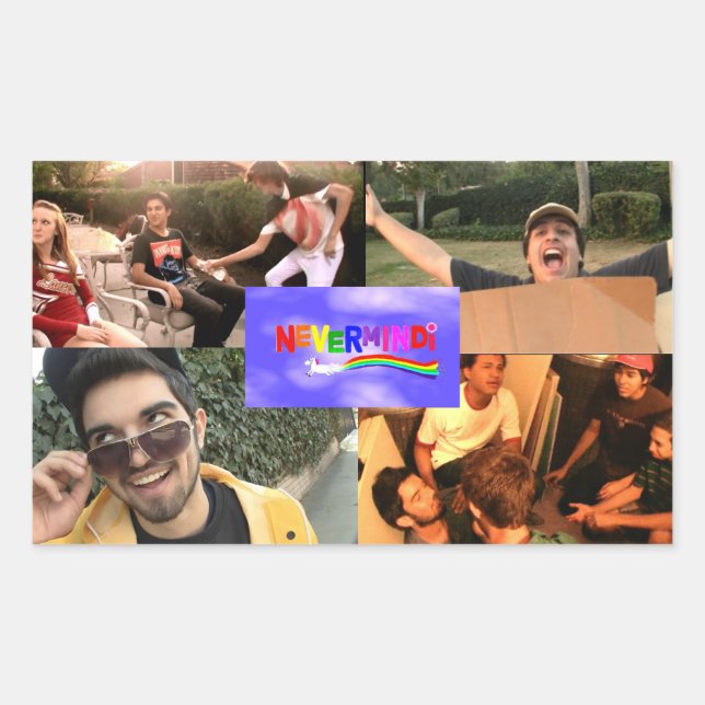 Nevermindi Sticker (Vorderseite)