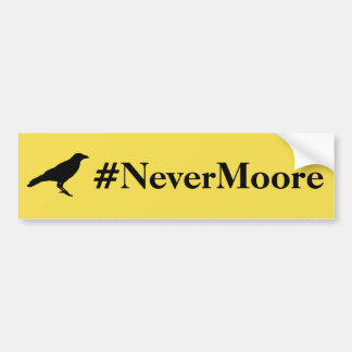 #NeverMoore Autoaufkleber