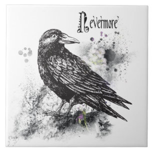 Nevermore (6" X 6") Keramik Foto Tile Fliese