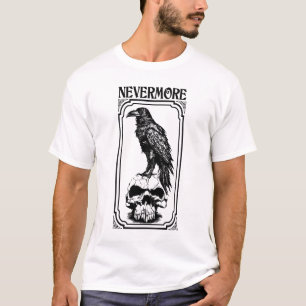 Nevermore Edgar Allan Poe - Der Rabe T-Shirt