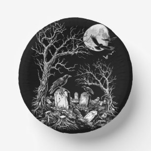 Nevermore Friedhof Pappteller