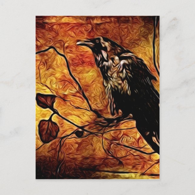 Nevermore Postkarte (Vorderseite)