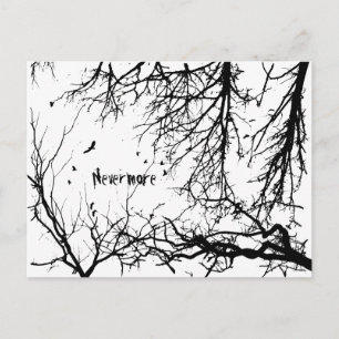 Nevermore Postkarte