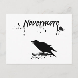 Nevermore Postkarte
