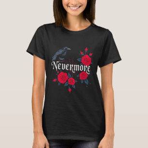 Nevermore Rabe Gothic Halloween T-Shirt