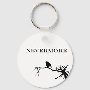 Nevermore Raven Gedicht Edgar Allan Poe Design Schlüsselanhänger
