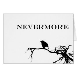 Nevermore Raven Gedicht Edgar Allan Pose Zitat