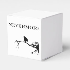 Nevermore Raven Gedicht Edgar Allan Pose Zitat Geschenkschachtel