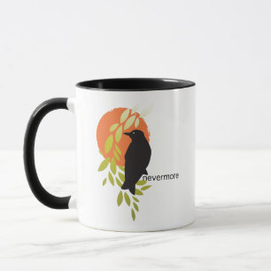 Nevermore - Raven & Moon von Poe Tasse