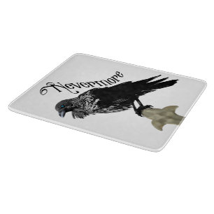 Nevermore Raven Schneidebrett