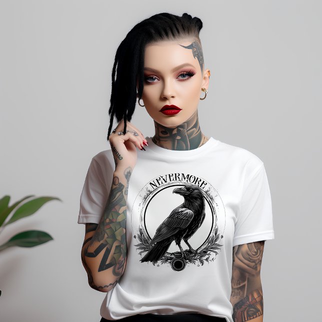 Nevermore Raven T-Shirt (Von Creator hochgeladen)