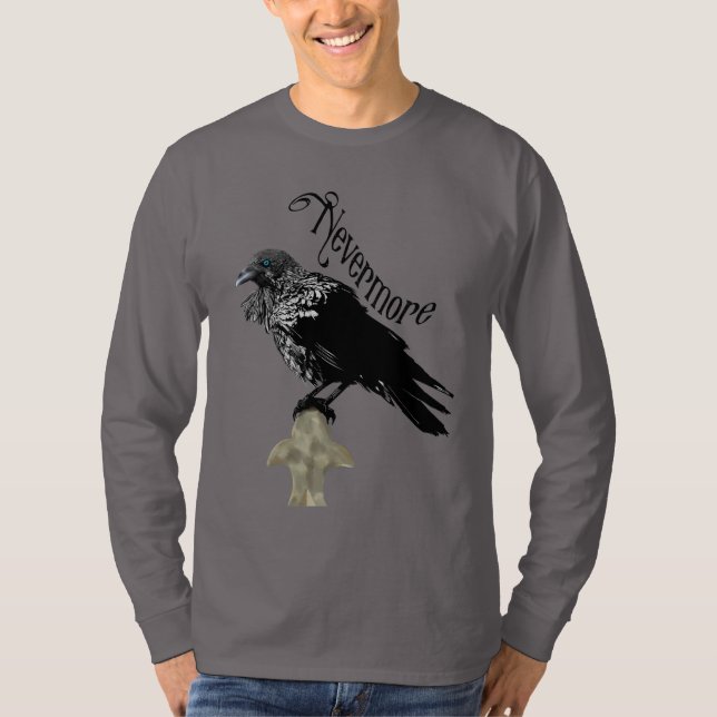 Nevermore Raven T-Shirt (Vorderseite)