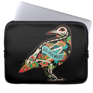 Nevermore Sugar Skull Raven Laptopschutzhülle