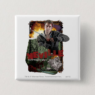 Neville Longbottom Collage 2 Button