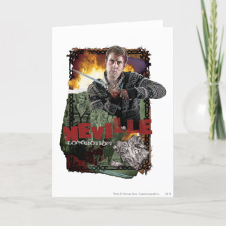 Neville Longbottom Collage 2 Karte