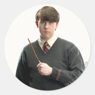 Neville Longbottom Crossed Arms Runder Aufkleber