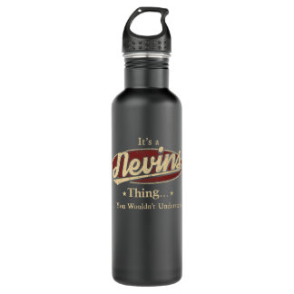 NEVINS Name Wasser Flasche Geschenk Edelstahlflasche