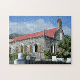 Nevis, Antillen-Kirche Puzzle