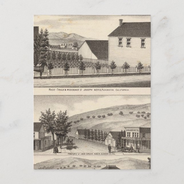 Nevis, Green Residences, Farms Postkarte (Vorderseite)