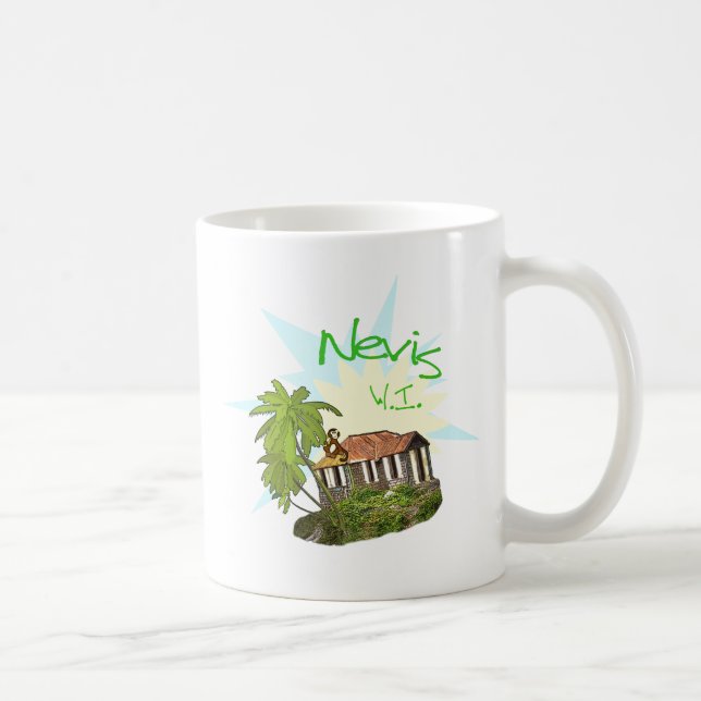Nevis-Insel Tasse (Rechts)