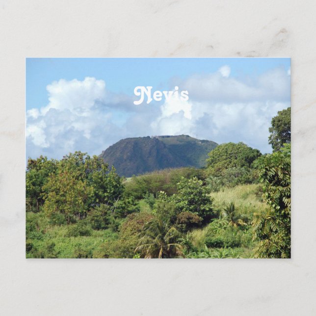 Nevis Landscape Postkarte (Vorderseite)