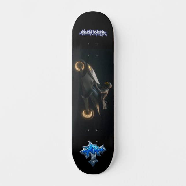 Nevoy Ryder Blaze 8" Skateboard Deck (Vorderseite)