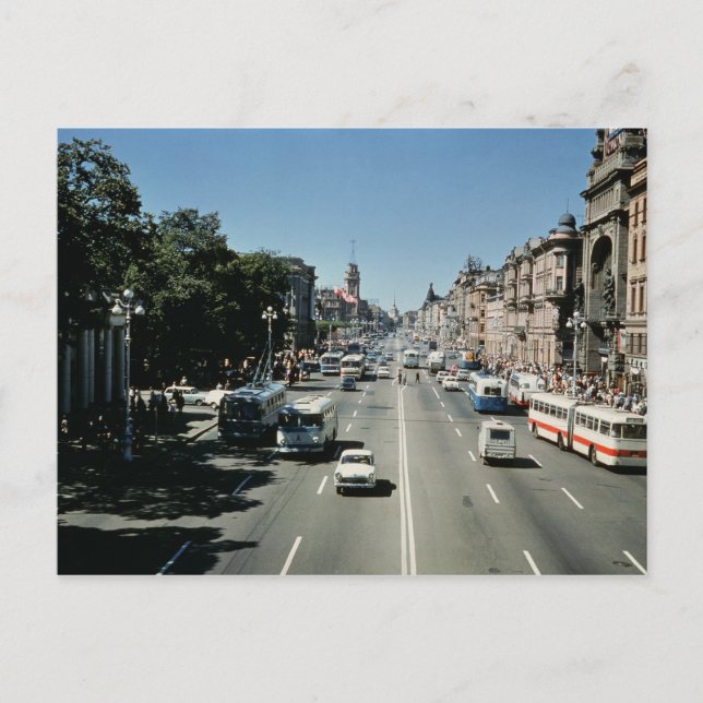 Nevsky Prospekt Postkarte (Vorderseite)