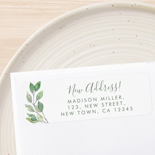 New Address Greenery Return Address (Von Creator hochgeladen)