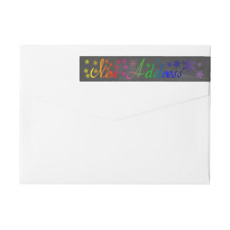 New Address Snowflake Christmas