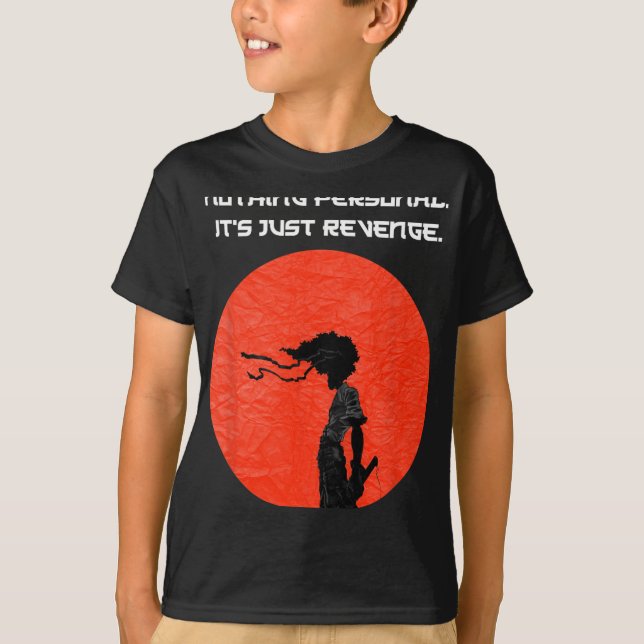 New Afro Samurai Manga Anime Cartoon Tee  (Vorderseite)