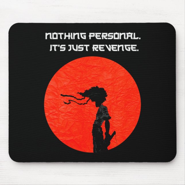 New Afro Samurai Manga Anime Cartoon Tee T Shirt P Mousepad (Vorne)