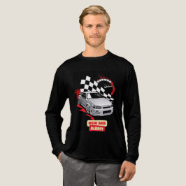 "New Age Alert – Racing Car Tee" Tri-Blend Shirt