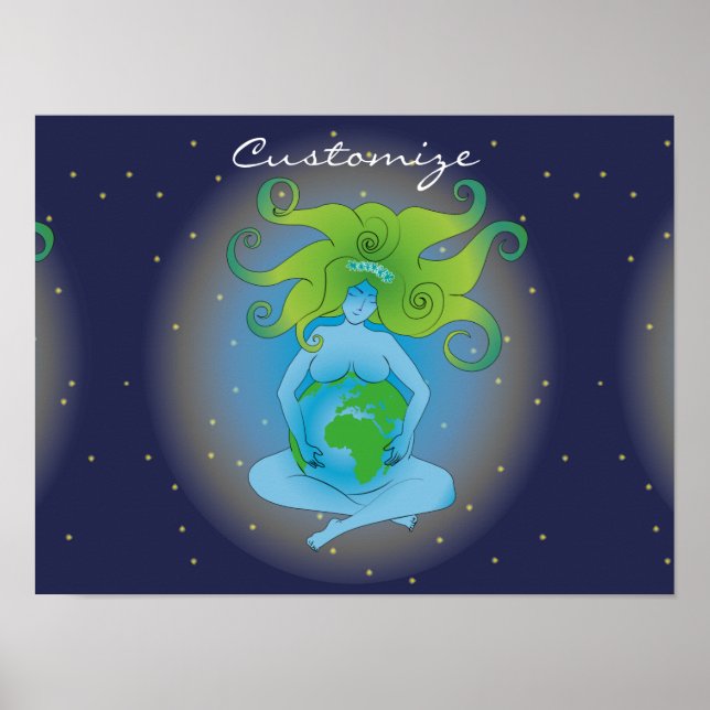 New Age Gaia Goddess Thunder_Cove Poster (Vorne)