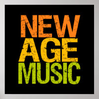 New Age Music Poster