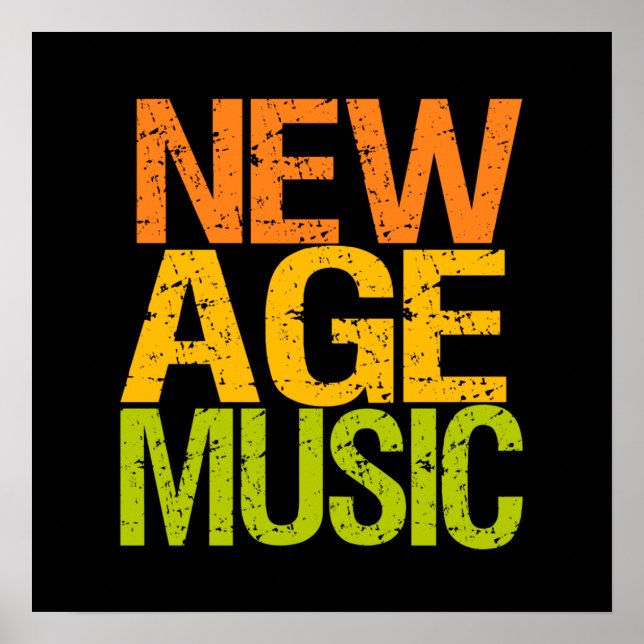 New Age Music Poster (Vorne)