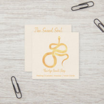 New Age Occult Shop Gold Schlange