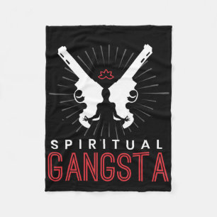 New Age spirituelle Spiritualität Yoga Gangster Er Fleecedecke