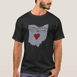 New Albany Ohio OH Stadt Staat USA Hübsches Souven T-Shirt