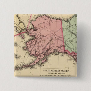 New America Map von Mitchell Button