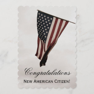 New American Citizen+U.S. Party für Flaggenfeiern Einladung