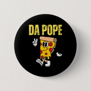 New American Pope US Pope Leo Xiv Pizza Button